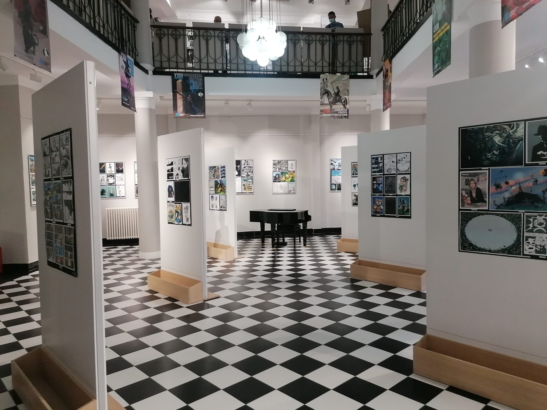 Opening of the the Balkans Festival of Young Comics Creators – Leskovac, Serbia